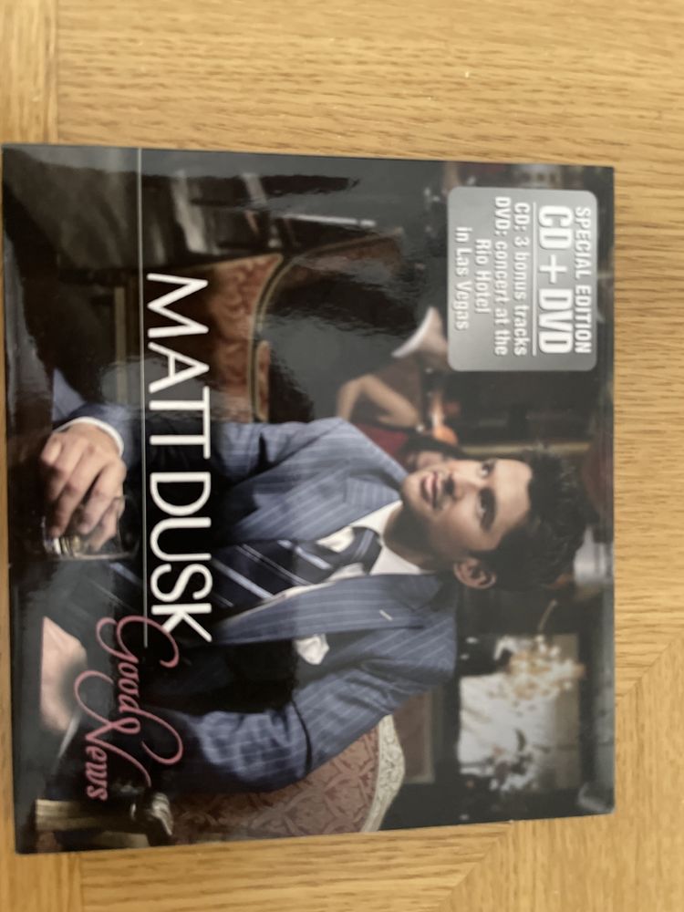 Matt Dusk good news special Edition cd+Dvd box