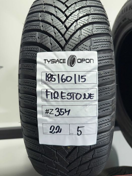 Opony Zimowe 185/60/15 Firestone WinterHawk4 Komplet #Z357