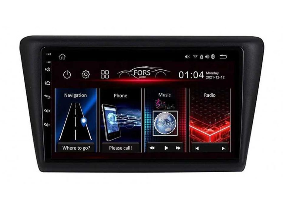 Radio samochodowe Android Skoda Rapid (9") 2013.-2020