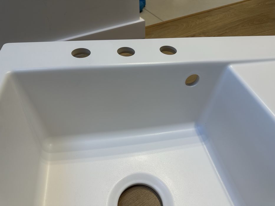 Nowy zlew ceramiczny Villeroy&Boch Subway Style 50 kolor stone white