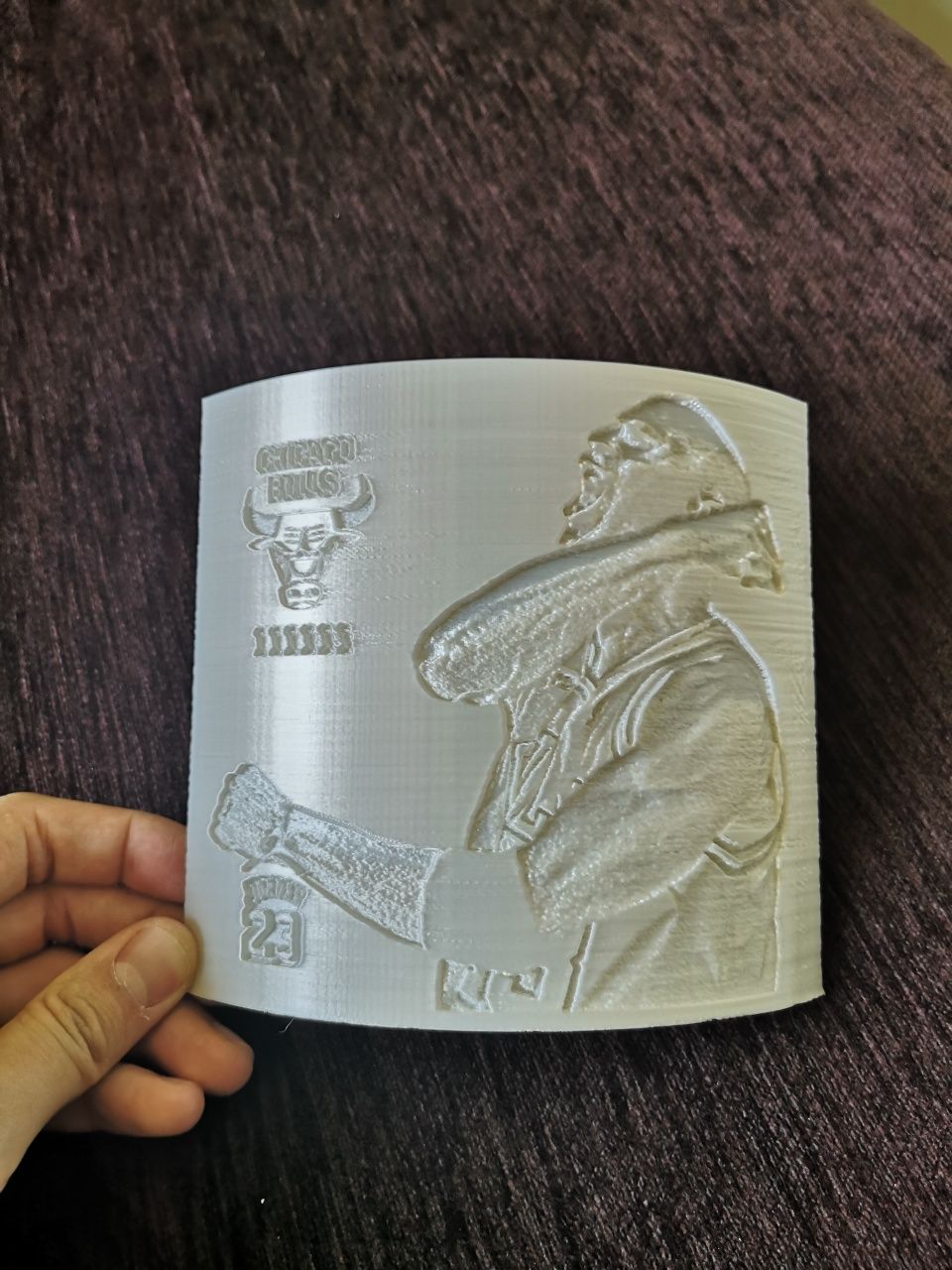 Michael Jordan - Chicago Bulls Lithophane - The Last Dance