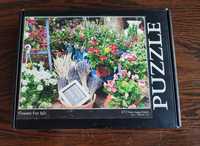 Puzzle 672 elementy - Flowers for Sale - Kwiaty - Jigsaw Horizons UK
