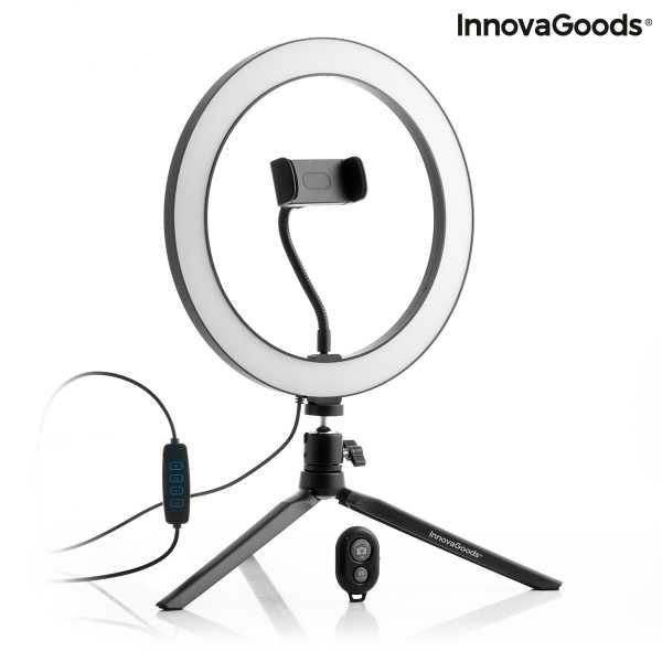 Ring Light com Tripé e Comando