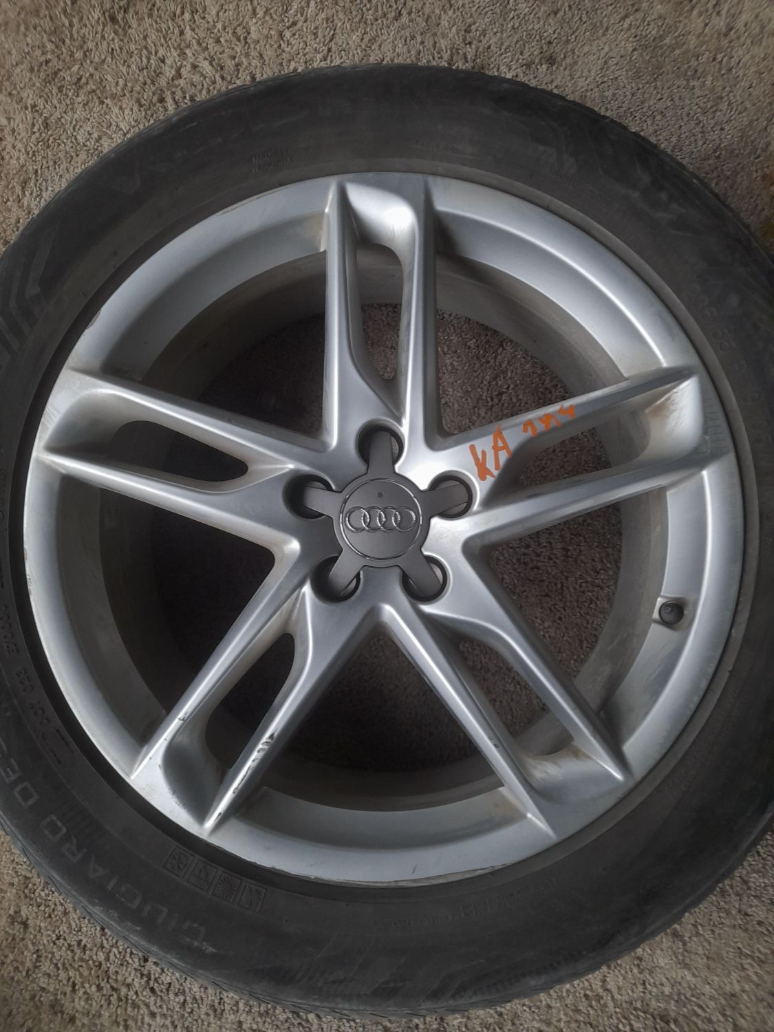 Диски Audi OEM 8R0601025AE 8x19 5x112 ET39 DIA66,6 Б/У