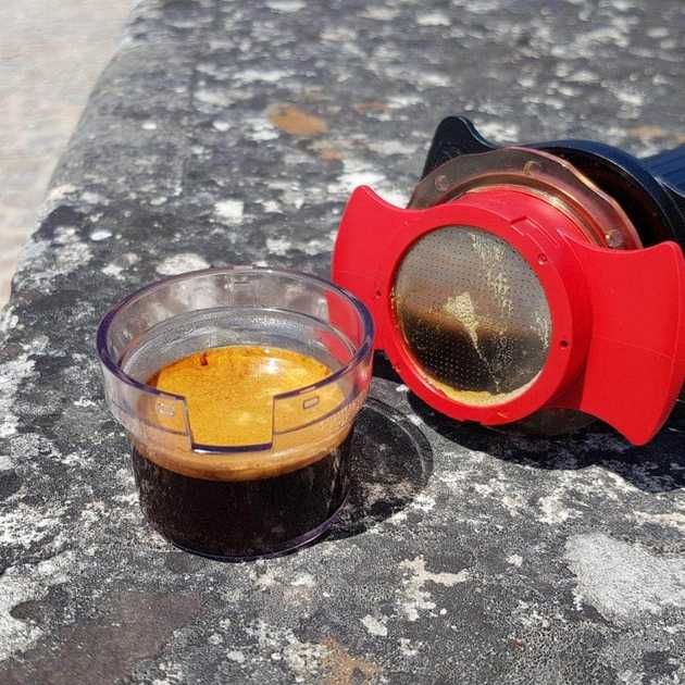 Комплект для эспрессо Cafflano Kompresso + Cafflano Krinder