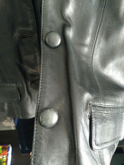 Кожаный пиджак