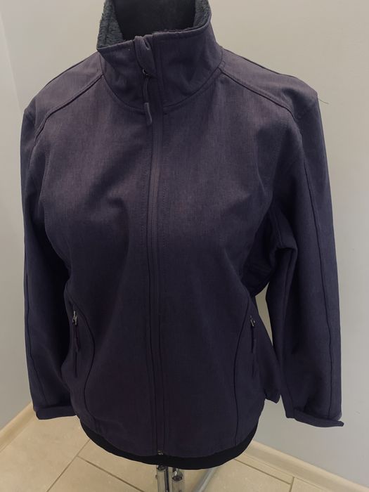 Crane bluza/kurtka softshell, r. L damska extra stan, fioletowa