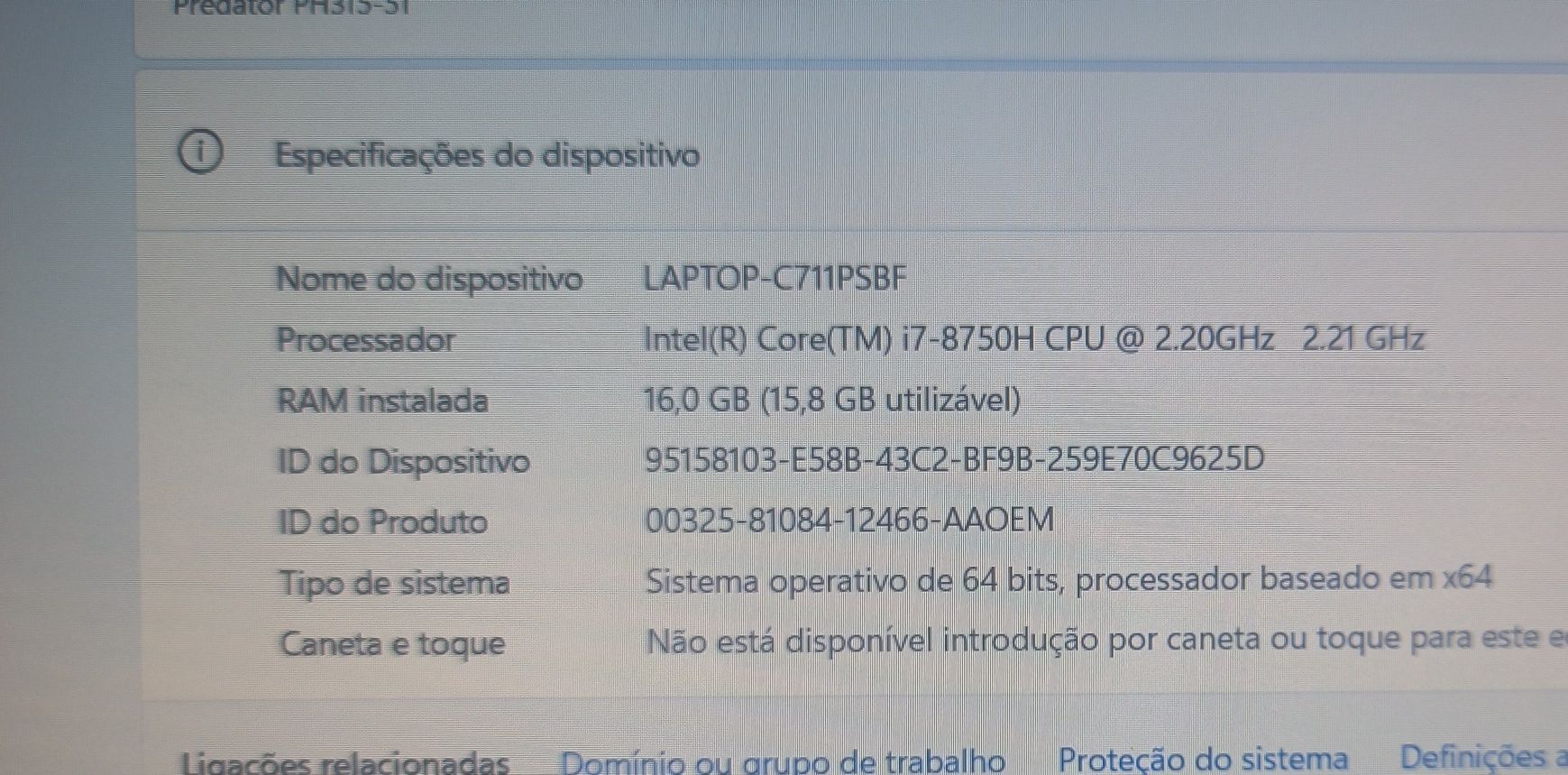 Acer predator helios 300