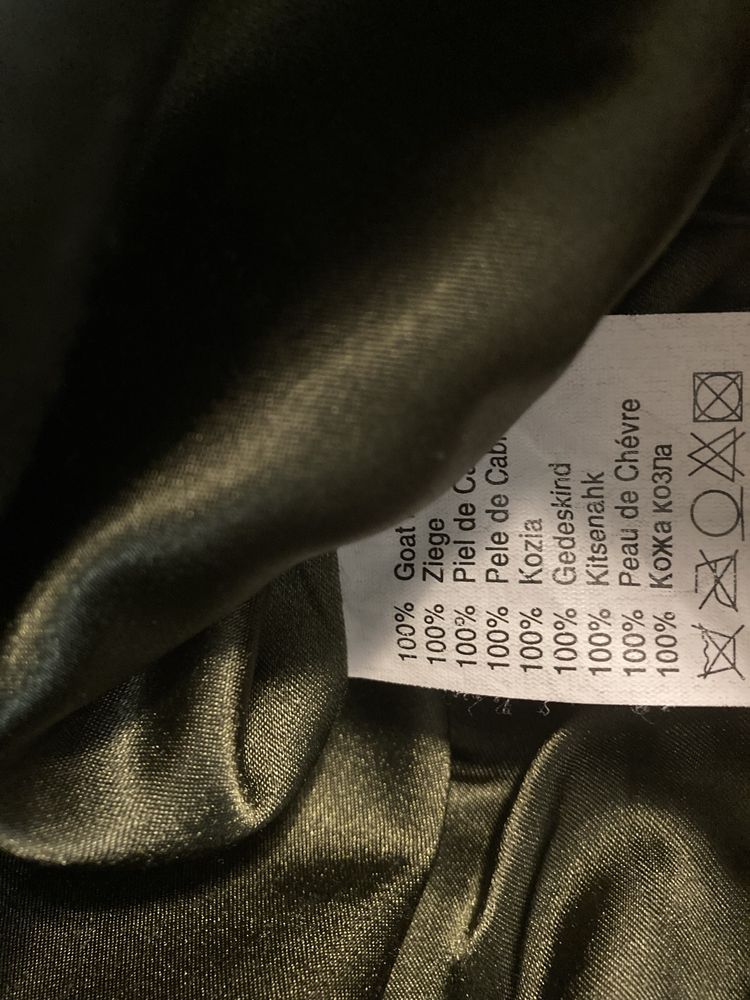 Vero moda skóra naturalna kurtka skórzana koza