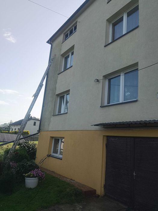 Malowanie mycie ,remonty elewacji montaz wymiana rynien, sniegolapow
