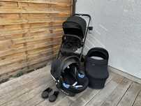 Zestaw 3w1 Cybex Balios S Deep Black Poznań