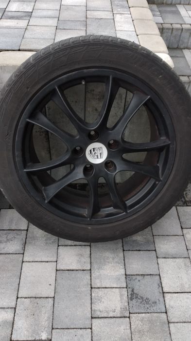 R 20 5x130 ET 60 alufelgi czarne felgi  porche