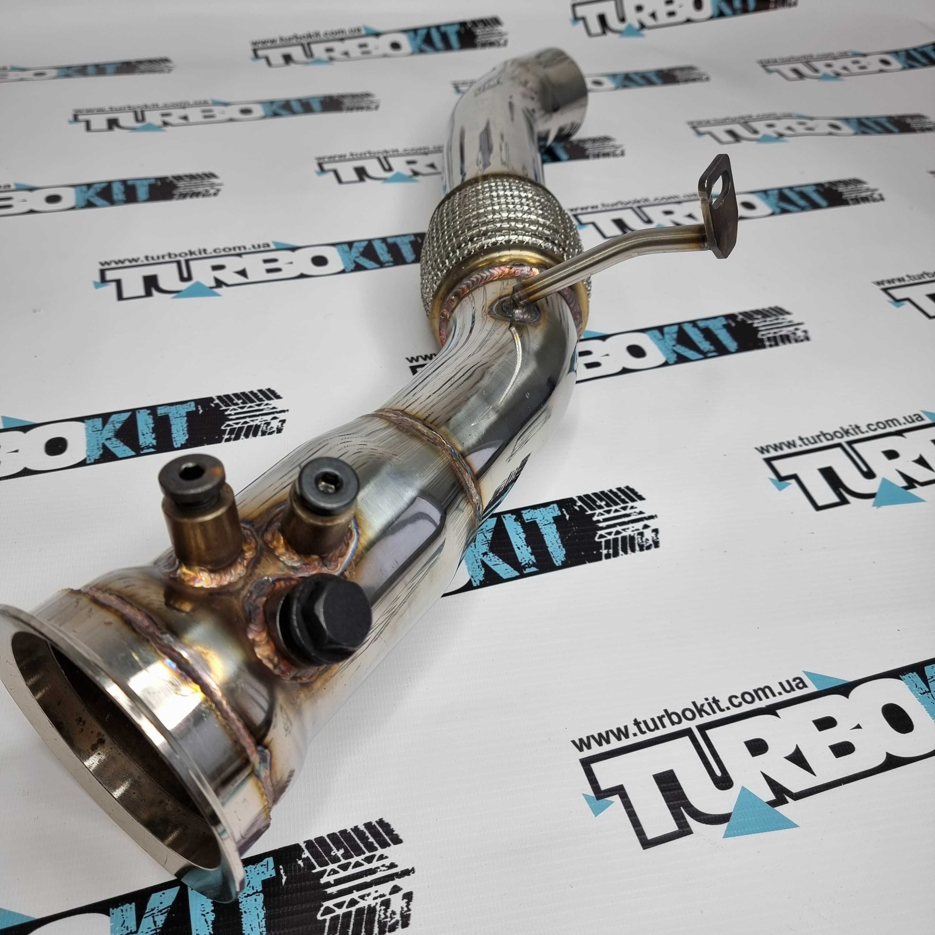ДаунПайп на BMW M57N2 E90 E60 E70 E83 330d 530d 30d Downpipe