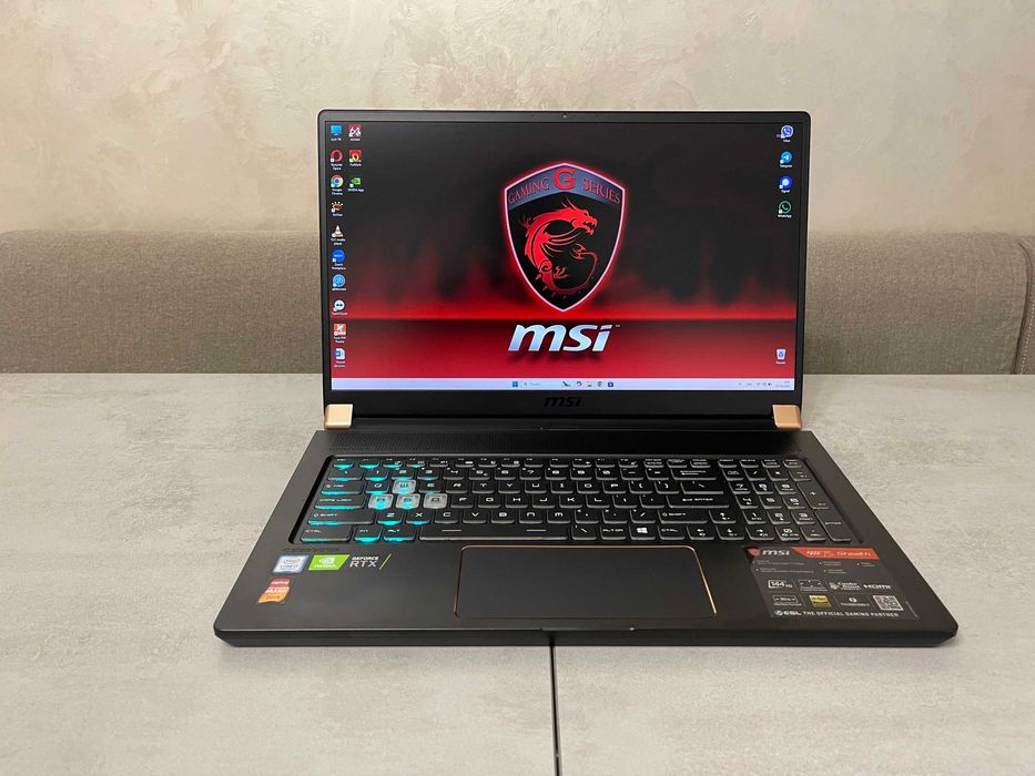 Ігровий ноутбук MSI GS75 Stealth 9SF/17,3 IPS/i7/16GB/1TB/RTX 2070 8GB