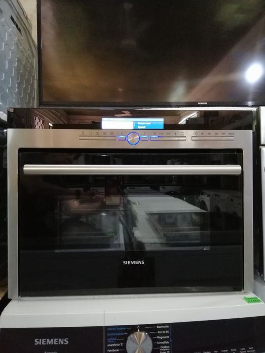 Духовка с микроволновкой Siemens 45см