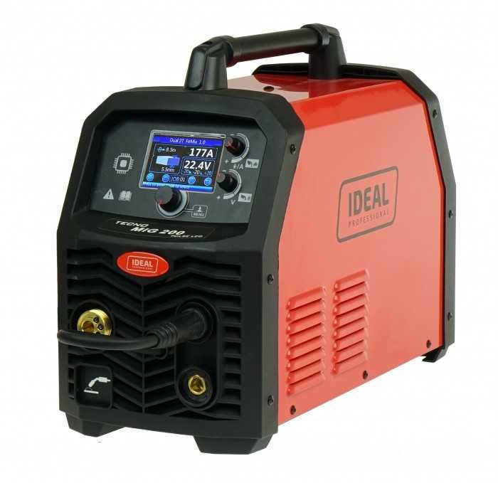 Spawarka migomat Ideal TECNO MIG 200 PULSE LCD