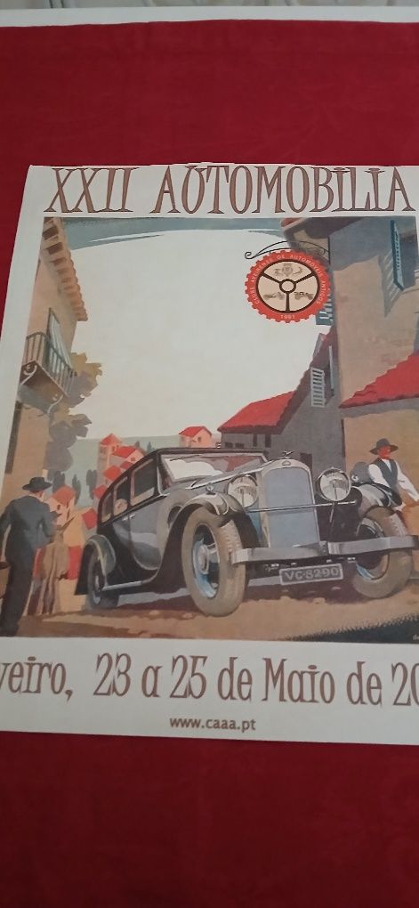 Cartaz da XXII Automobilia Aveiro 2014