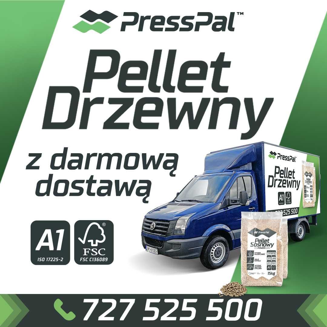 Pellet sosnowy 6mm A1 certyfikat FSC - PRODUCENT PressPal