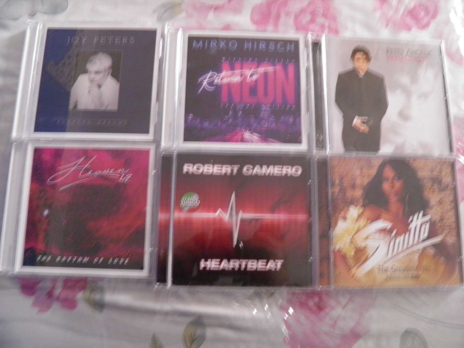 zestaw 4 italo disco 9cd + 1dvd