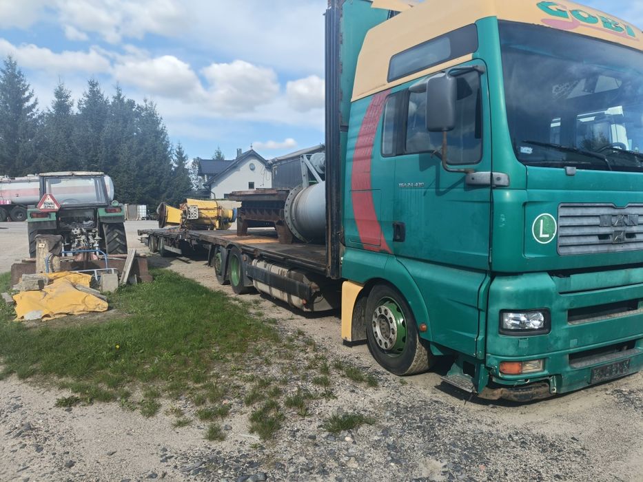 Sprzedam zestaw: Samochód Ciężarowy  MAN  i   Przyczepę Ciężarową