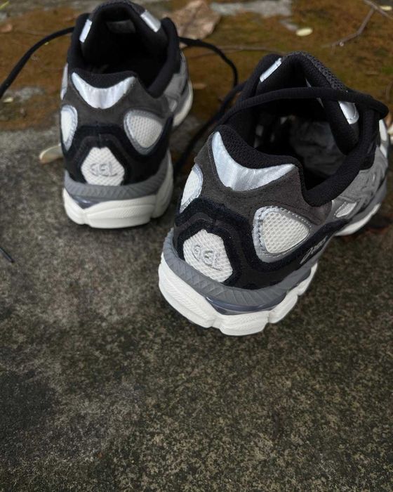 Кроссовки Женские Asics Gel-NYC Black Ivory Grey/Кросівки Жіночі Асікc