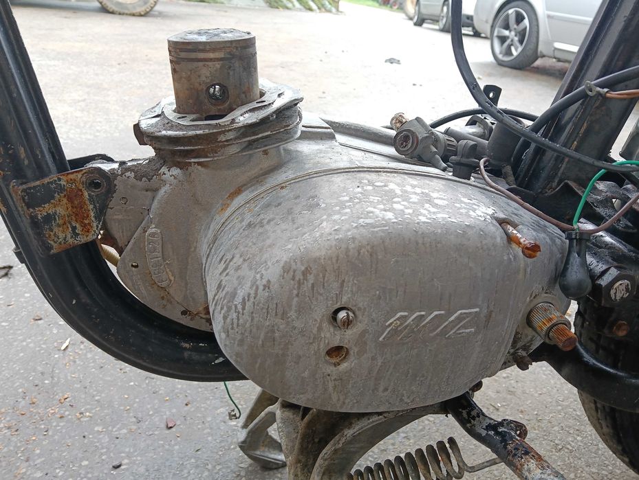 Silnik MZ TS 125 /150 Kartery Skrzynia Wał Sprzęgło KPL Dół WYSYŁKA