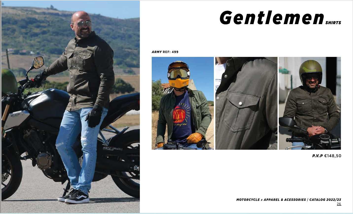 Blusões e Camisas Masculinas com proteções marca Cool Garage