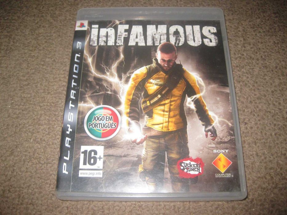 Jogo "Infamous" para Playstation 3/Completo!