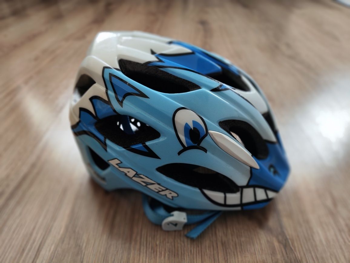 Kask Lazer rowerowy / na rolki z auto dopasowaniem dla 2-3 latka 45-53