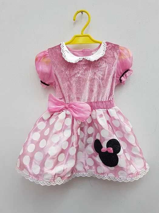 Strój sukienka Minnie Mouse Myszka Miki 80 92 cm. G284