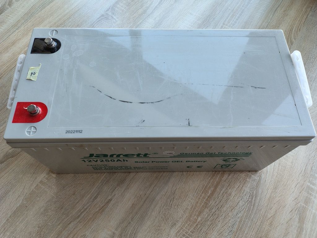 Продам акумулятор гелевий 12В 250А JARRETT