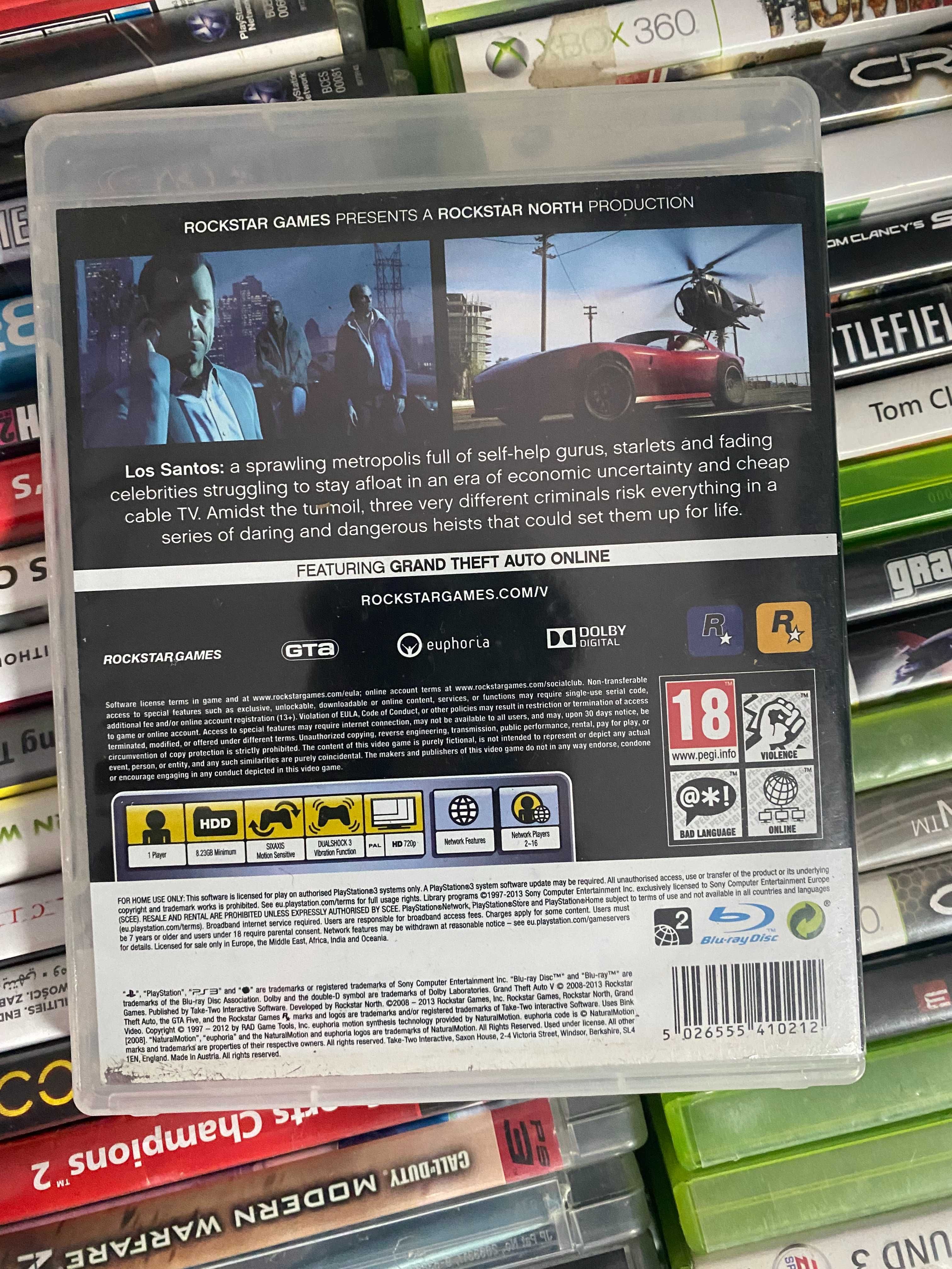 GTA V(5) PL|PS3.