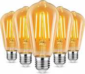 Zestaw 5 żarówek ozdobnych LED E27, 700lm, 2500K ,6W Defurhome