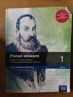 Ponad słowami podręcznik do języka polskiego 1 cz 2 dla liceum i techn