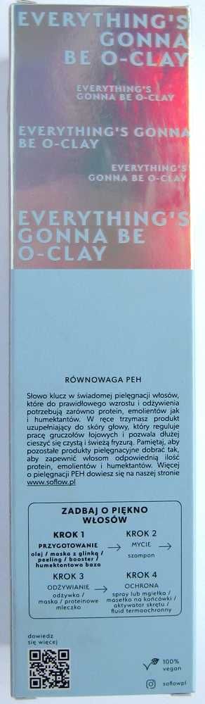 so!flow by Vis Plantis maska z glinką do skóry głowy – 100 ml