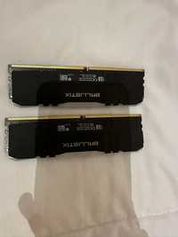 16gb de Ram crucial Ballistix 3600mhz