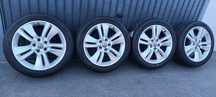 KOŁA Felgi Aluminiowe OPEL MERIVA B ZAFIRA B 225/45/17 6mm 5x110 ET35