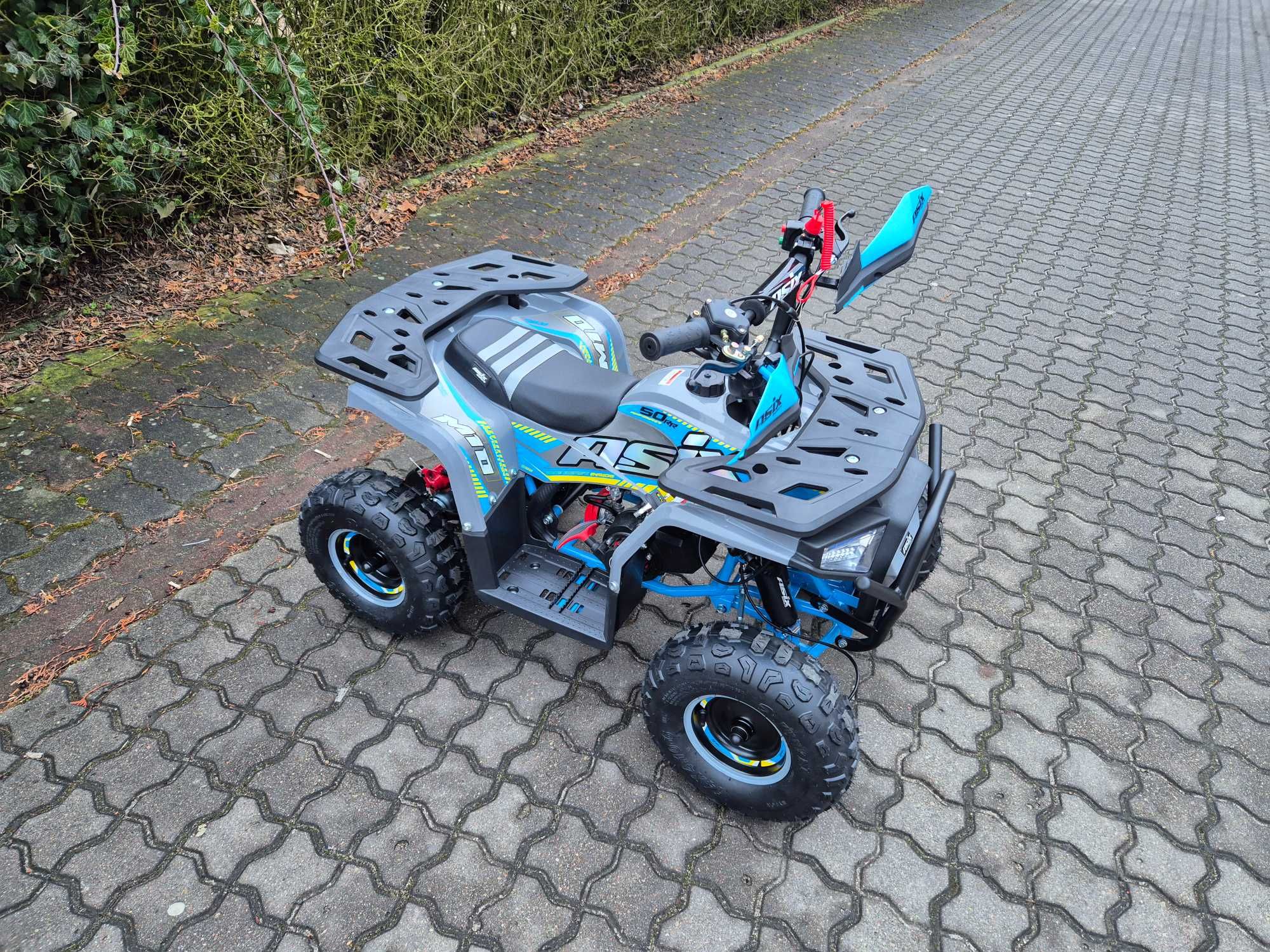 Mini Quad dla dzieci ASIX M10 50ccm elektryczny rozrusznik NOWY