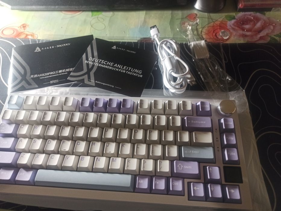 AJAZZ AK820 PRO Беспроводная Механическая Клавиатура