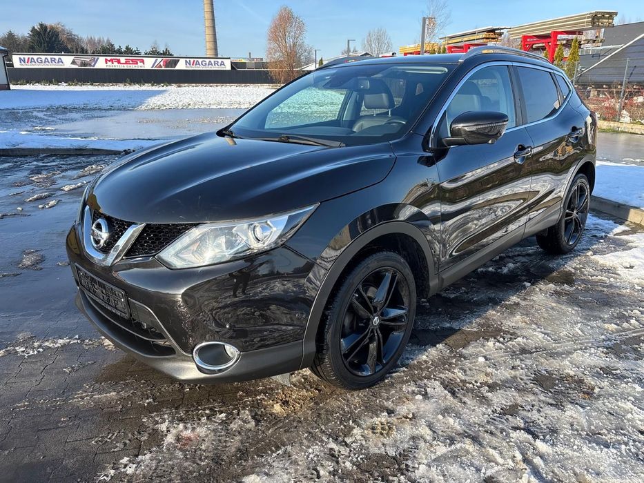 Nissan Qashqai 1.6dci(130ps),Skóra,Kamery 360,SZklany dach,Książki serw,Po Opł
