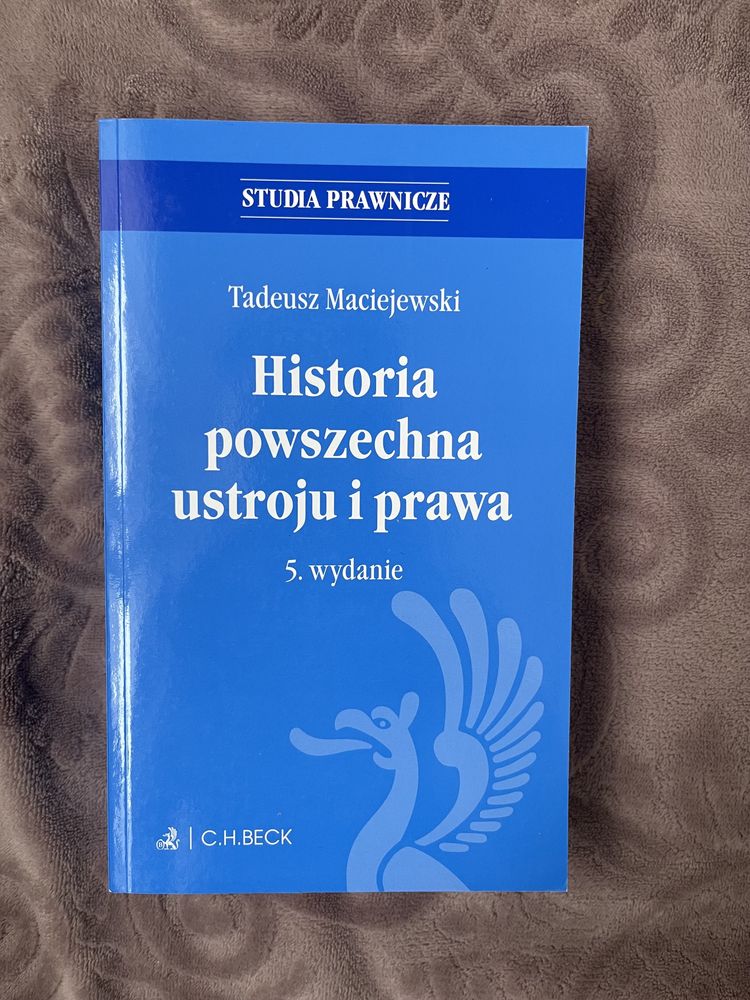 Historia powszechna ustroju i prawa