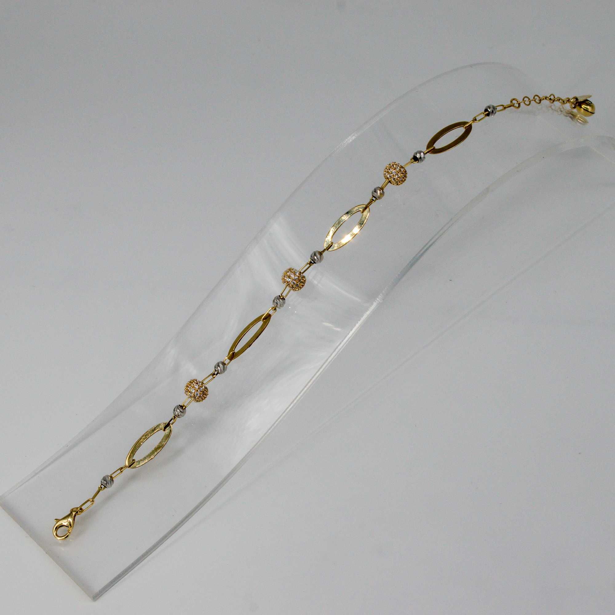 Złota bransoletka 585 4,71gram regulowana 15,5-18cm WYSYŁKA GRATIS