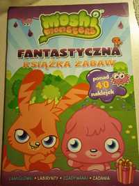 Fantastyczna książka zabaw misji monsters z naklejkami