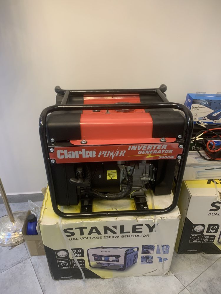 Інверторний бензиновий генератор Clarke Power IG3500AF 3400W