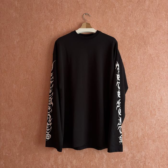 Лонгслів Vetements Gothic Logo