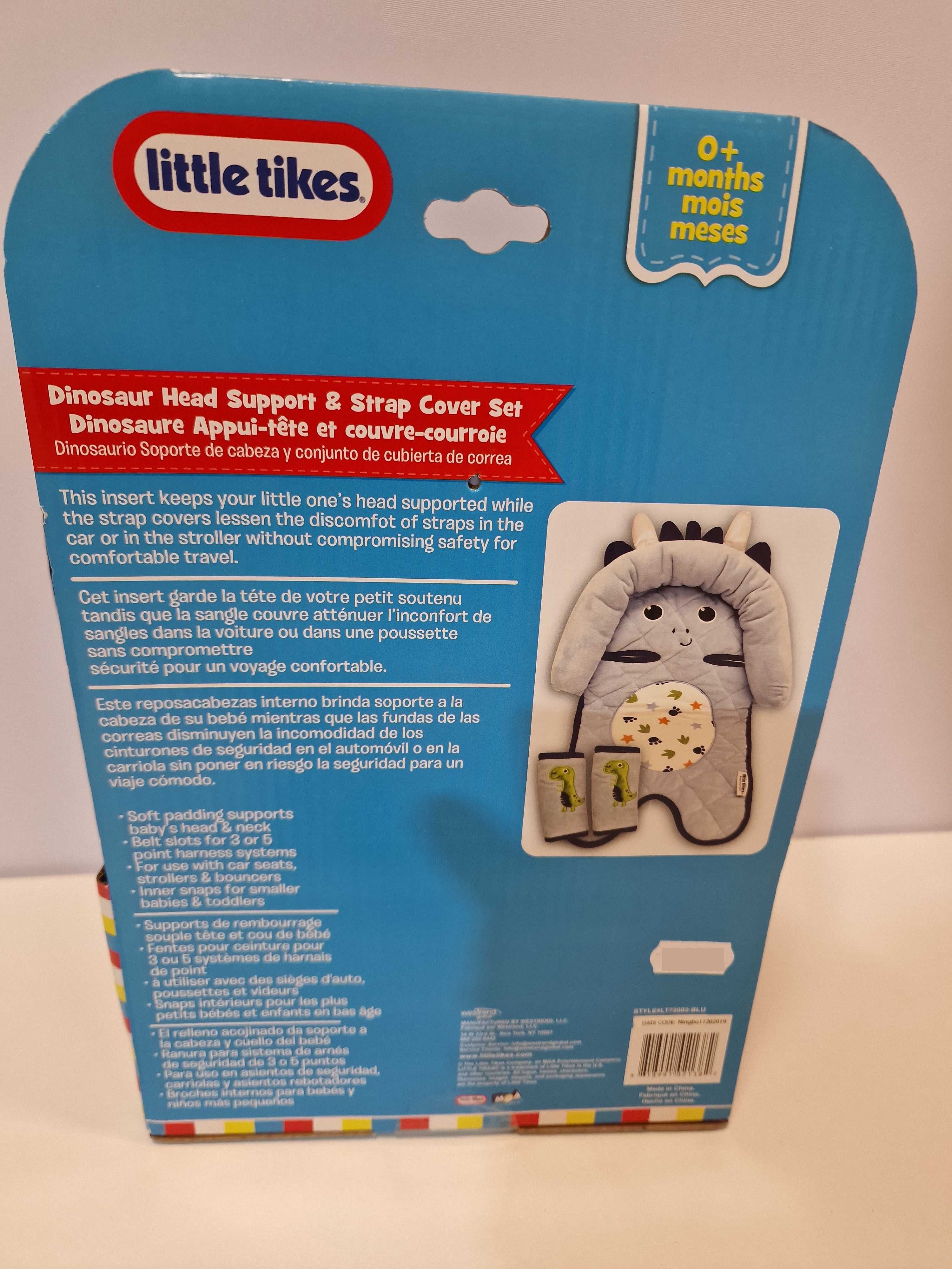 Little Tikes miękka wkładka do fotelika dziecięcego + osłonka na pasy