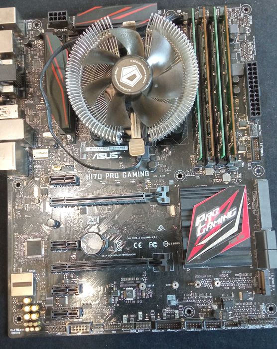 Материнская плата H170-I5 6500 4/4 (16GB-DDR4), s1151