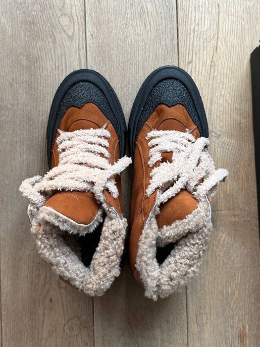 Жіночі зимові теплі черевики, нубук, 40 розмір