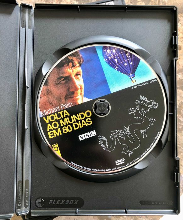 Coleção 7 DVD da BBC: Michael Palin - Volta ao Mundo em 80 Dias