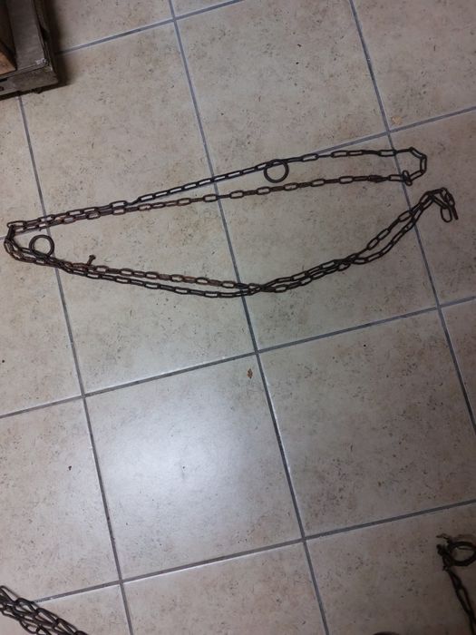 Łancuch  gospodarczy 3mm oczko 3cm dł.320cm